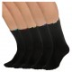 Dim EcoDim Mi Chaussettes Noir Taille 43 à 46 (lot de 5 paires)