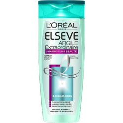 L'Oréal L’Oréal Paris Elseve Argile Extraordinaire Shampooing Beauté Cheveux Normaux Tendance à Regraisser 250ml (lot de 4)