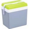 Eda Glacière Grise Couvercle Vert Pistache 35L