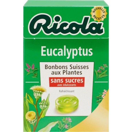 Ricola Eucalyptus (lot économique de 6 boîtes)