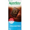 Karelea Chocolat noir 72% sans sucres 100g