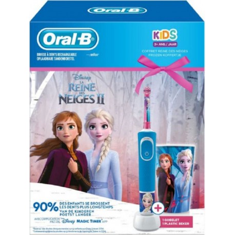 Oral-B Oral B Brosse à dents électrique - D170 Kids Reine des Neiges