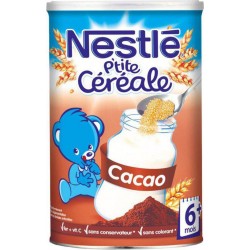 Nestlé P’tit Céréale Cacao 400g