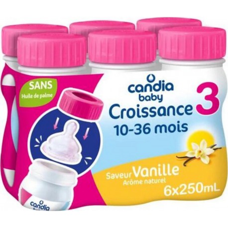 CANDIA CAND.BAB.CROIS.3VANIL.6X250cl