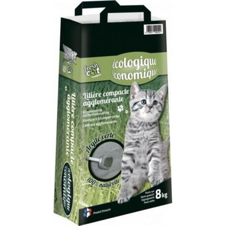 FRESH CAT LITIERE AGGLOMERANTE 8Kg