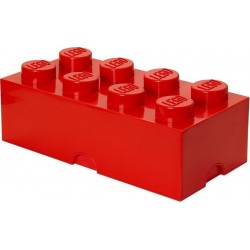 LEGO 8 Classic Storage Brick Bright Red