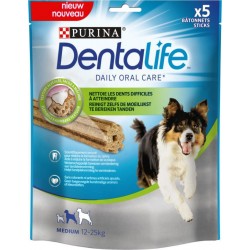 DENTALIFE Medium 12-25Kg x5 115g (lot de 7 soit 35 sticks)