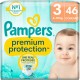 Pampers Couches Premium Protection Taille 3 6-10Kg x46 (lot de 3)