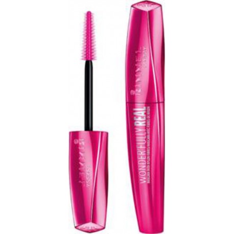 RIMMEL WONDER'FULLY REAL MASCARA BLACK VOLUMATEUR TUBE