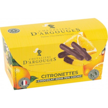 NC Chocolat Les citronnettes Les Chevalier d'Argouges 170g