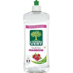 L'Arbre Vert L’Arbre Vert Vaisselle & Mains Hypoallergénique à la Framboise et au Vinaigre Blanc 750ml (lot de 6)