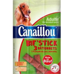 Canaillou Bâtonnets Bif'stick bœuf Adulte pour chiens 11g