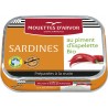 Les Mouettes D Arvor Sardine l’huile d’olive vierge extra et au piment d'Espelette LES MOUETTES D'ARVOR