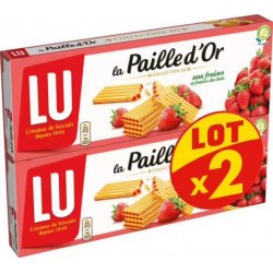 LU La Paille d’Or Fraise 2x170g