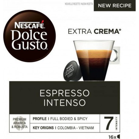 NC Café capsules Compatibles Dolce Gusto Espresso Intenso Dolce Gusto
