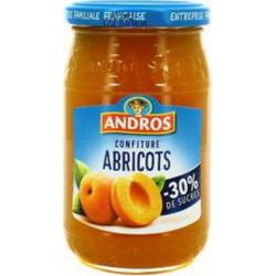 Andros ABRICOT ALLEGEE -30% de sucres 350g