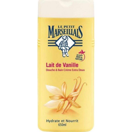 Le Petit Marseillais Douche & Bain Lait De Vanille 650ml