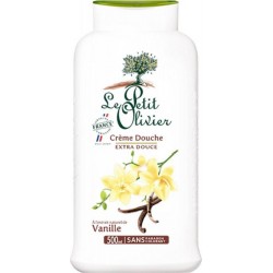 Le Petit Olivier Crème de Douche Extra Douce à l’Extrait Naturel de Vanille 500ml