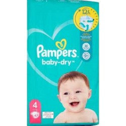 PAMPERS BABY DRY GEANT T4 X47