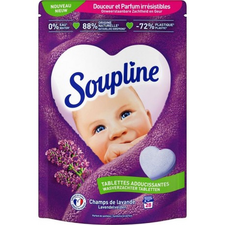 SOUPLINE COEUR ADOUCISSANT TEXTILE SACHET NON ECOLOGIQUE 350ml