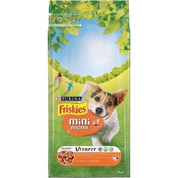 Friskies Mini Menu Vitafit Croquettes pour Chien Adulte au Poulet et aux Légumes 2Kg (lot de 3)
