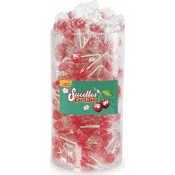 Fizzy Sucettes Cerises 100 Sucettes