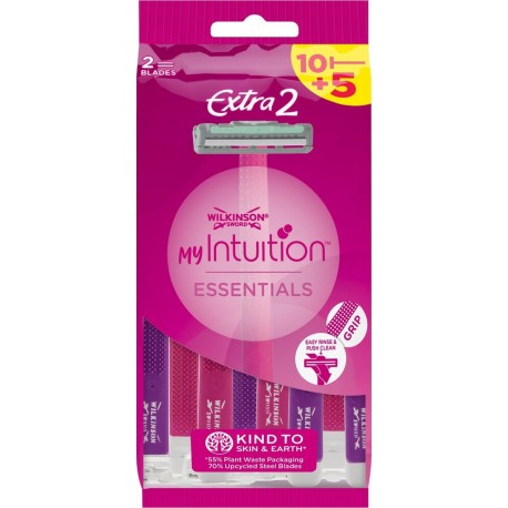 WILKINSON Rasoir Jetables My Intuition Essentials Femme 15 rasoirs