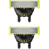 PHILIPS Recharge de rasoir 2 lames 360 Blade QP420/55