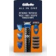 GILLETTE Rasoir Tondeuse Rasoir Sculpte Barbe Pour Homme All In One le kit de rasage