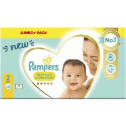 Pampers Premium Protection Taille 2 4-8Kg x82