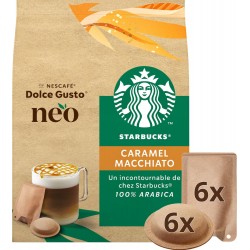 STARBUCKS 6 CAPS 6 ST CARAMEL STBCK