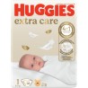 HUGGIES Couches Bébés Extra Care T1 26 couches