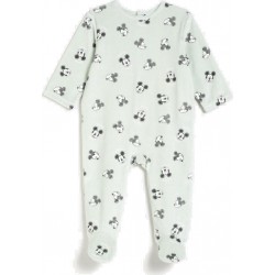DISNEY Pyjama bébé aqua 6 mois Mickey