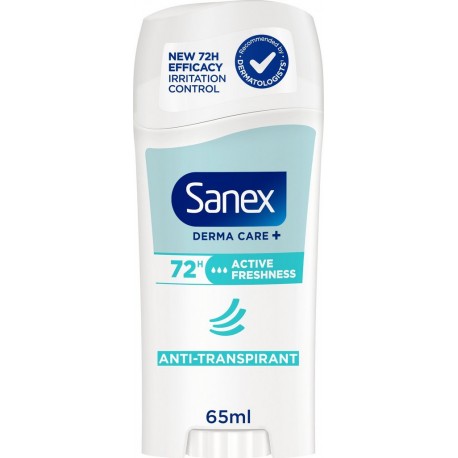 SANEX Déodorant Derma Care+ Active Fresh 72h