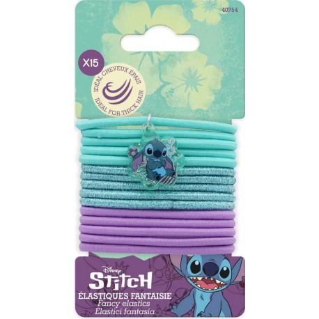 DISNEY Elastiques Epais à Cheveux Stitch