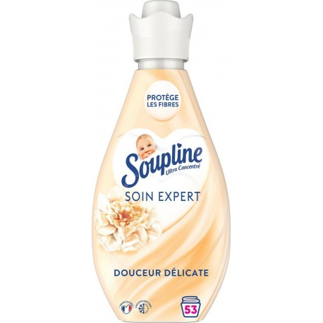 SOUPLINE Assouplissant Ultra Concentré Soin Expert Douceur Délicate