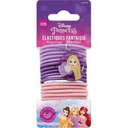 DISNEY Elastiques Fins à Cheveux Princess