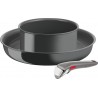 TEFAL Batterie de cuisine Ingenio Renew 3pcs L2609302