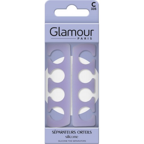 GLAMOUR PARIS Séparateurs Orteils Silicone le pack