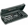 Facom Coffret mixte cliquet + douilles 1/4 et 1/2 RS.161-1PB