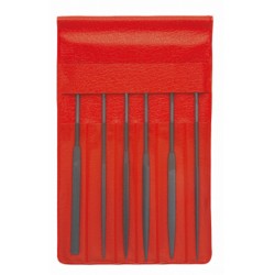 Facom Composition 6 limes 140mm aiguilles T2 de précision en trousse AS.6L140T2A
